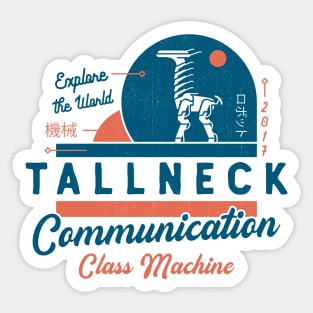 Vintage Tallneck Sticker